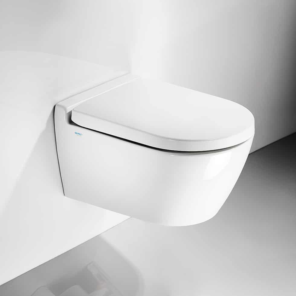 Λεκάνη κρεμαστή κομπλέ SEREL Smart SM25