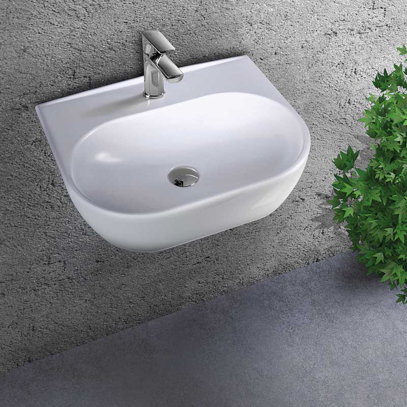 Νιπτήρας Κρεμαστός Bianco Ceramica Studio